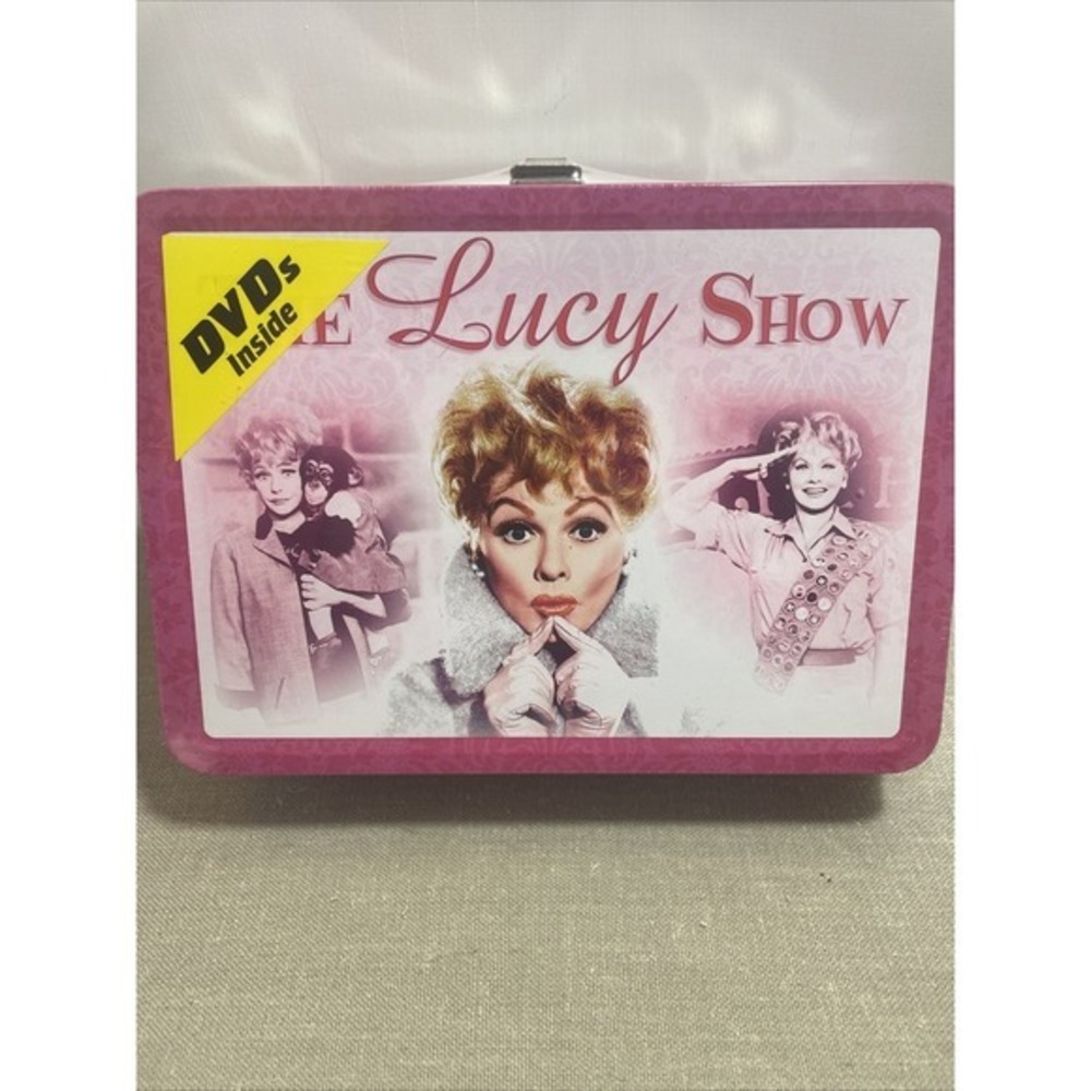 The Lucy Show 2 DVD Set in: Collectible Tin‎ Lunchbox~New & Sealed!